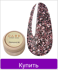 Гель Dark Diamond Gel розовое золото
